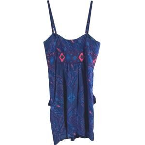 Twelfth Street by Cynthia Vincent Tribal Print Mini Dress | Size 2
